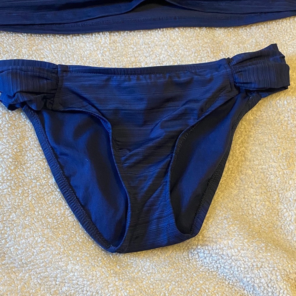 Mossimo Supply Co. Navy Blue Bikini Set - Picture 3 of 7